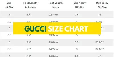 gucci size for boy|Gucci size chart for women.